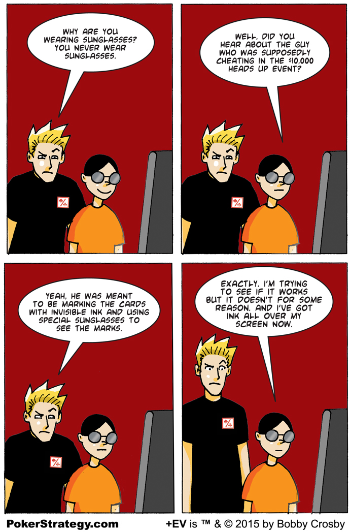 Funny Poker Cartoons Cards