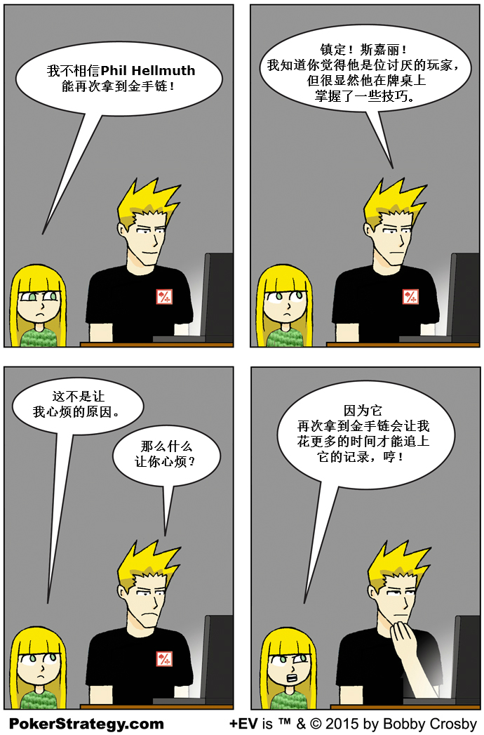 趣味扑克卡通 Hellmuth
