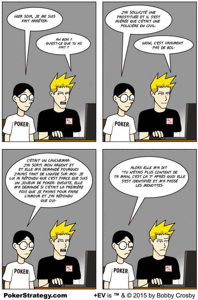 BD de poker humoristique Main
