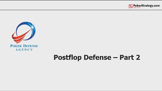Watch the video Tackleberry Postflop Defence Part 2