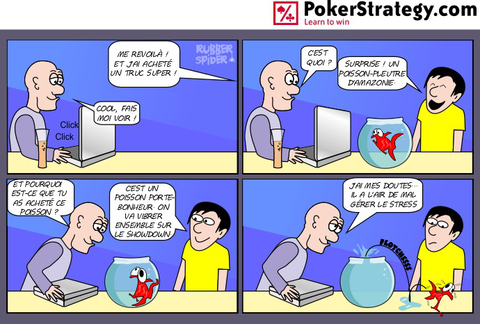 BD de poker humoristique River