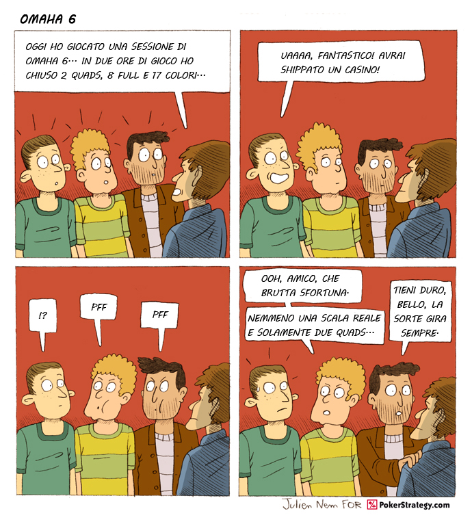 Vignette Divertenti sul Poker Omaha