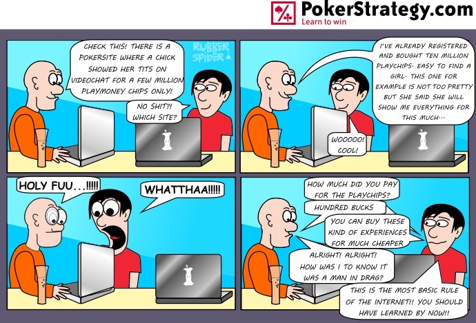 Funny Poker Cartoons Webcam