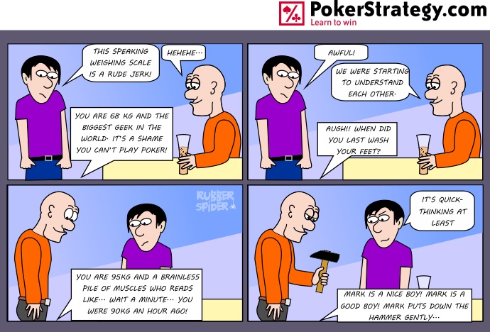 Funny Poker Cartoons Tilt