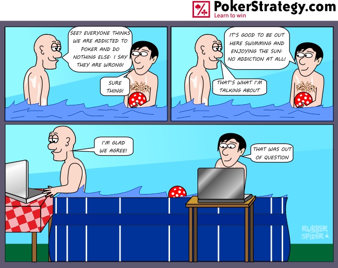 Funny Poker Cartoons Summer