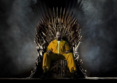 Hail the king Walter White GOT