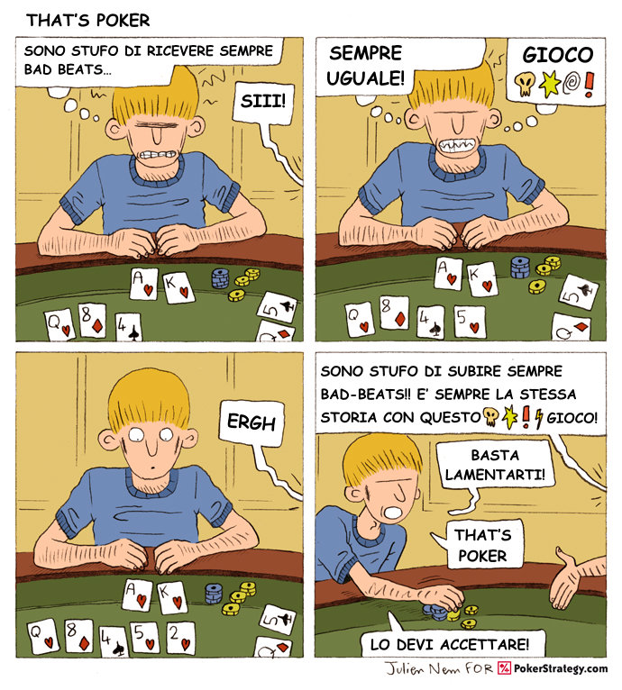 Vignette Divertenti sul Poker Bad Beats