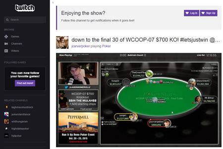 Jason Somerville WCOOP Twitch
