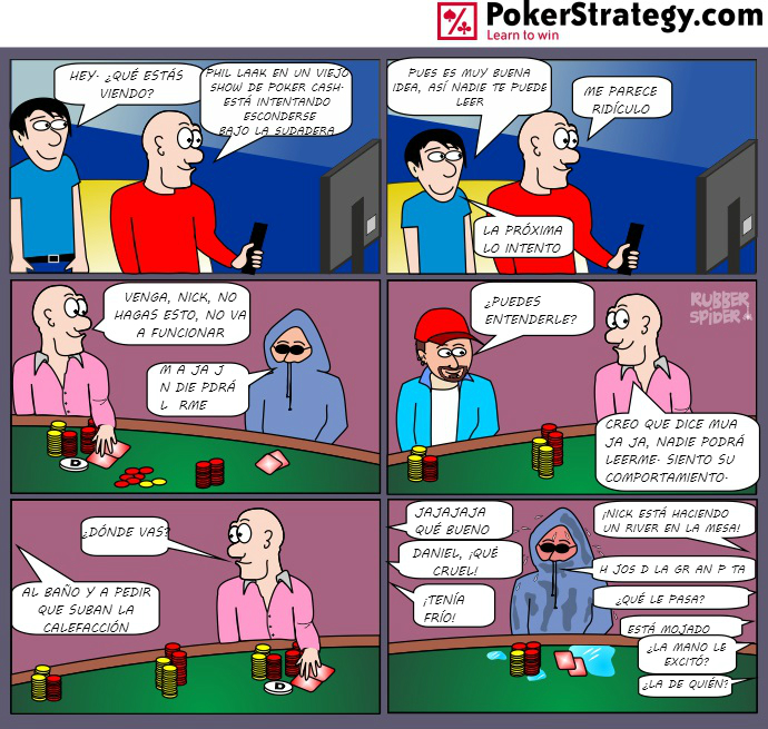 Tiras de poker divertidas Lectura
