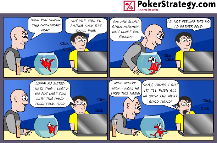 Funny Poker Cartoons Fish