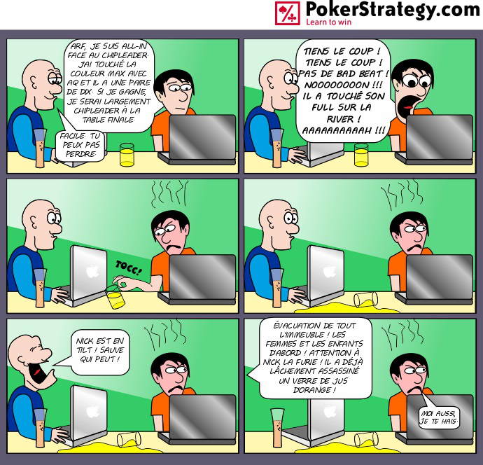 BD de poker humoristique Tilt