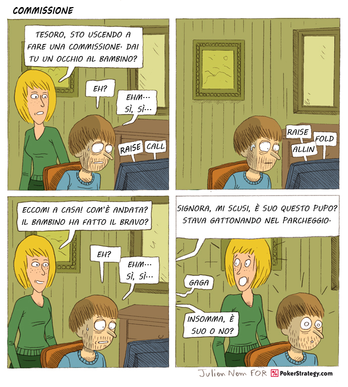 Vignette Divertenti sul Poker Concentrazione
