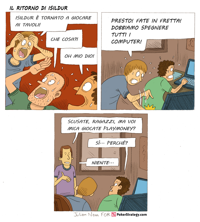 Vignette Divertenti sul Poker Blom
