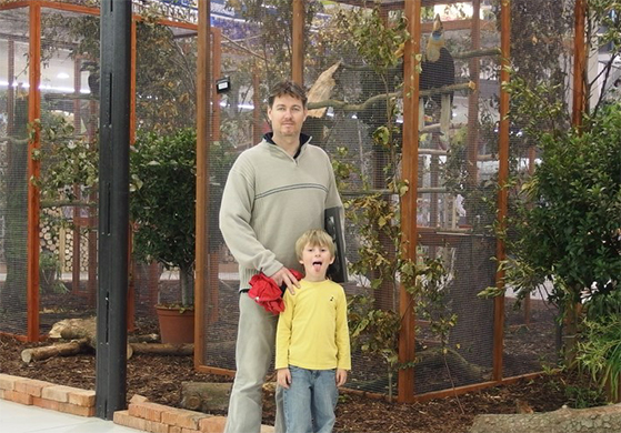 husky333 with son
