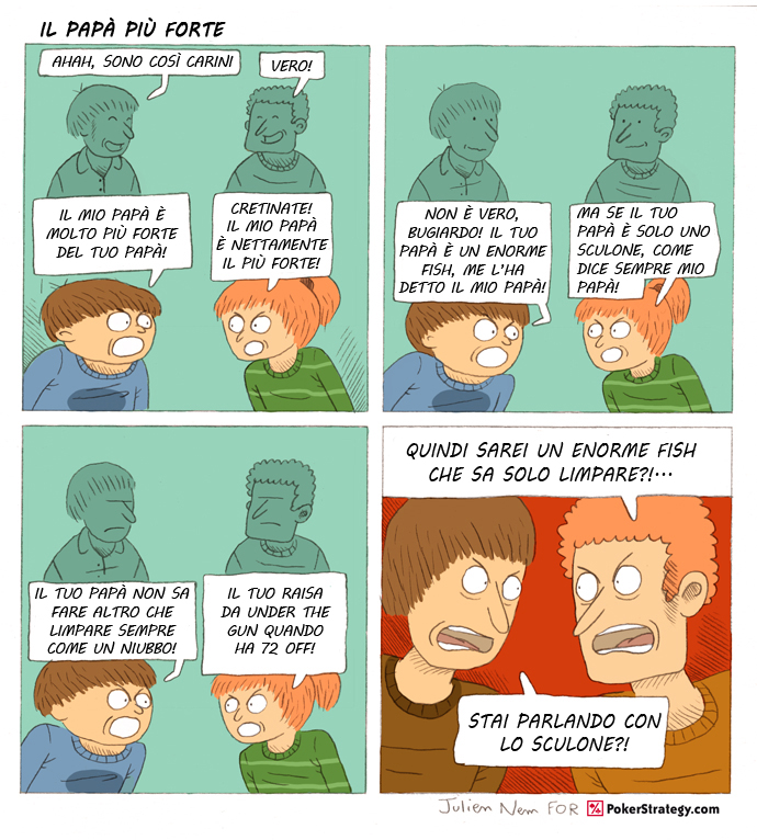 Vignette Divertenti sul Poker Figlio