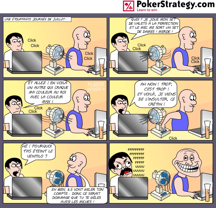 BD de poker humoristique Ban