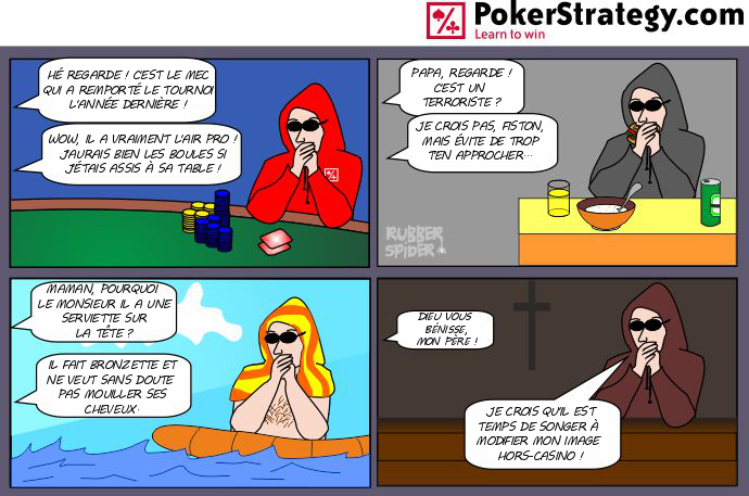 BD de poker humoristique Look