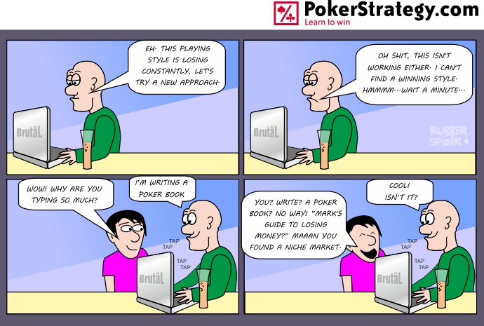 Funny Poker Cartoons Book
