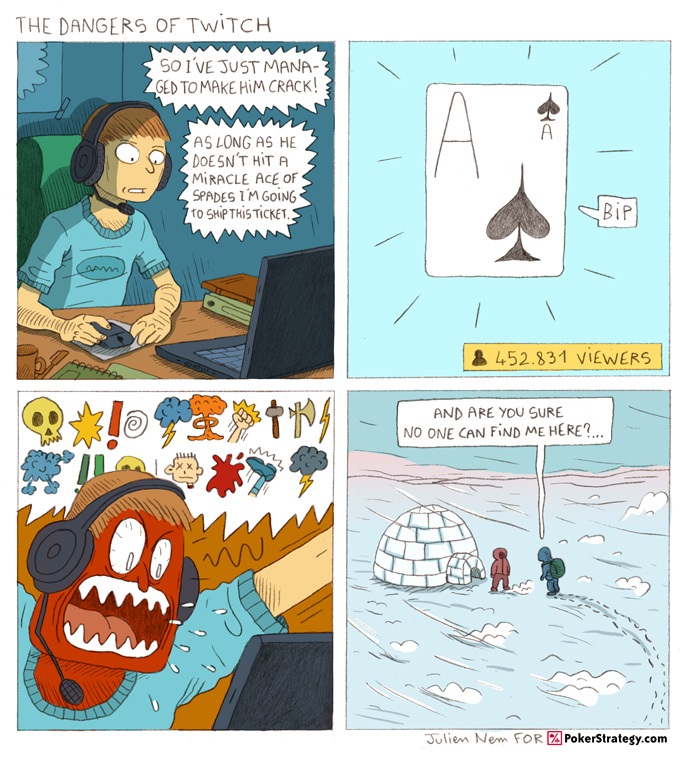 Lustige Pokercartoons Twitch