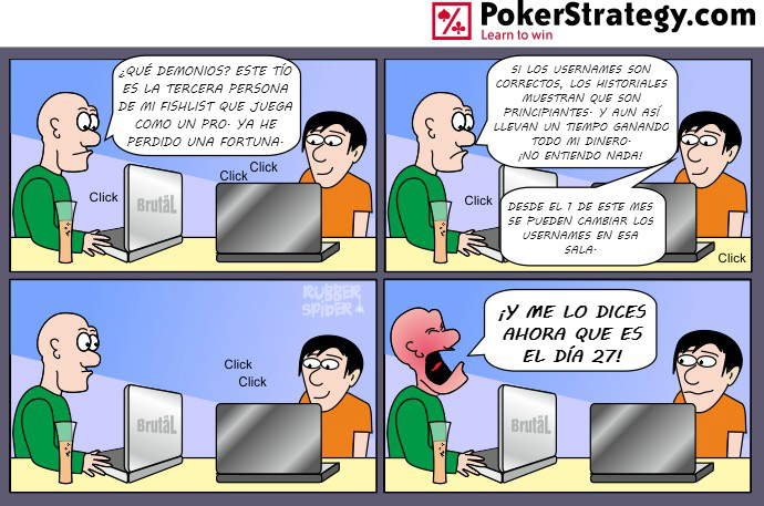 Tiras de poker divertidas Nickname