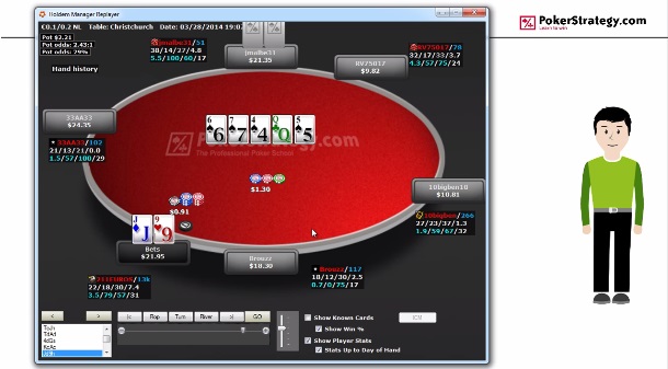 Bluff poker coaching