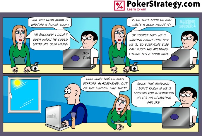 Funny Poker Cartoons Book