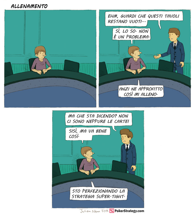 Vignette Divertenti sul Poker Allenamento