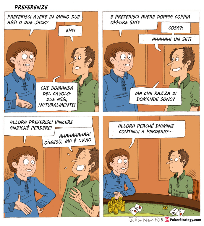 Vignette Divertenti sul Poker Vincere