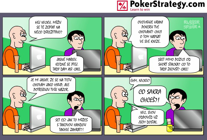 Vtipn&yacute; pokerov&yacute; komiks Tilt