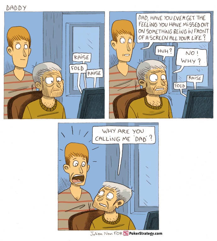 Funny Poker Cartoons Time