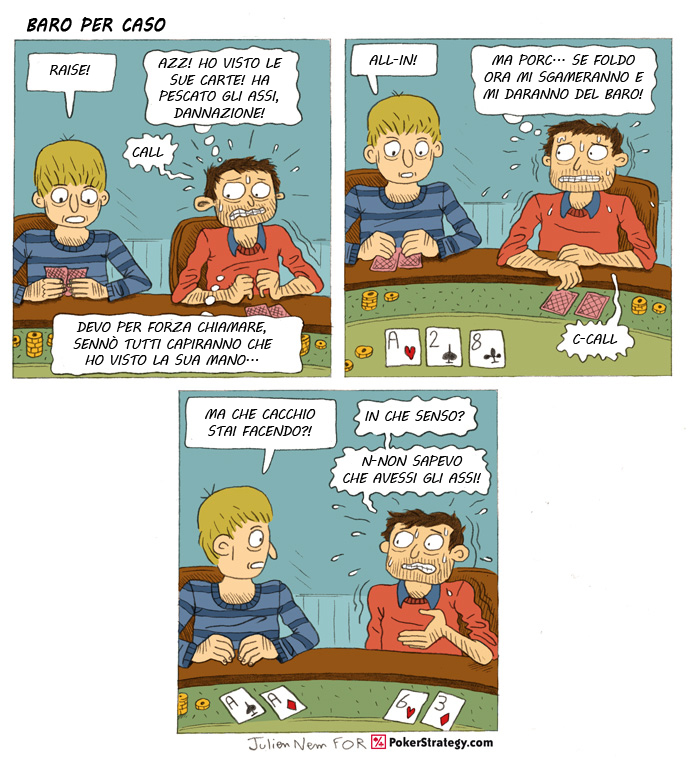 Vignette Divertenti sul Poker Cheat