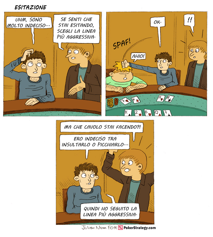 Vignette Divertenti sul Poker Aggressivit&agrave;