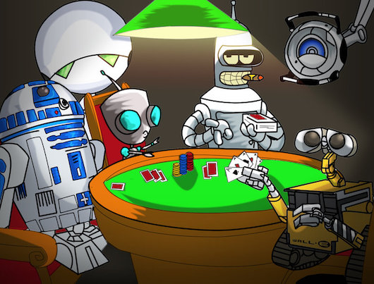 robot poker