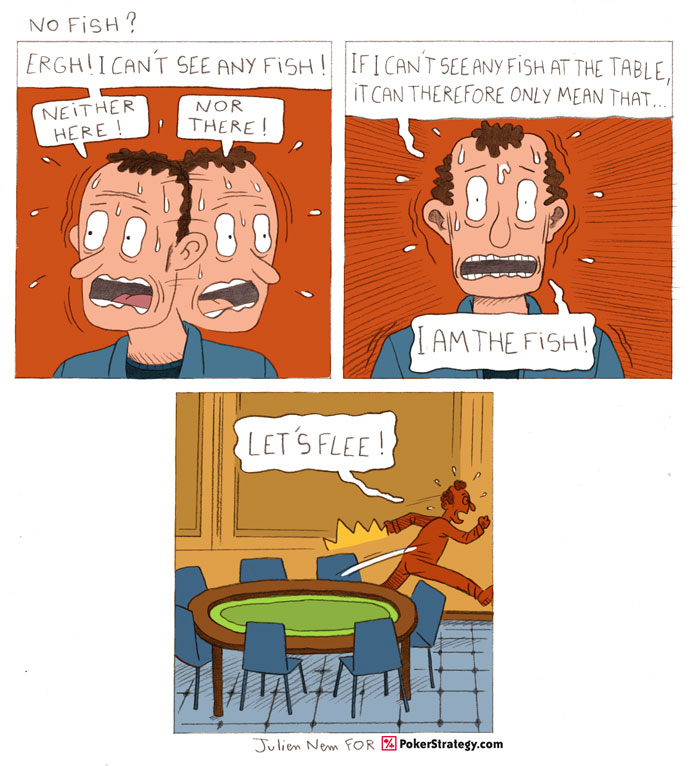 Funny Poker Cartoons Fish