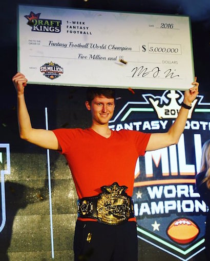 AE Jones DFS World Champion