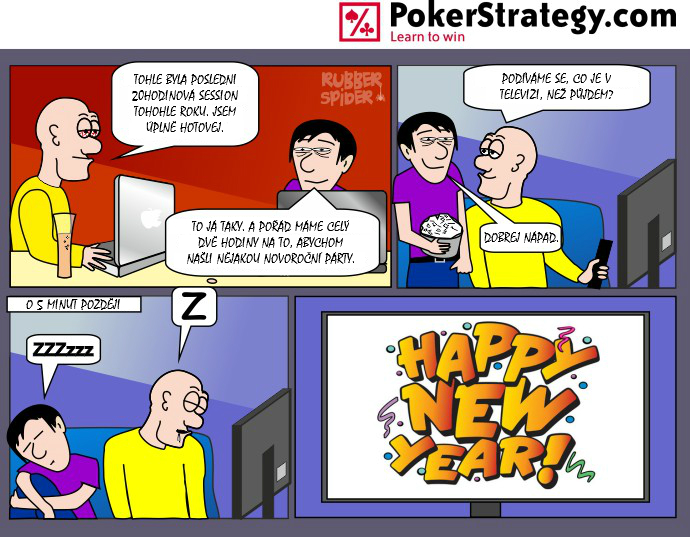 Vtipn&yacute; pokerov&yacute; komiks Session