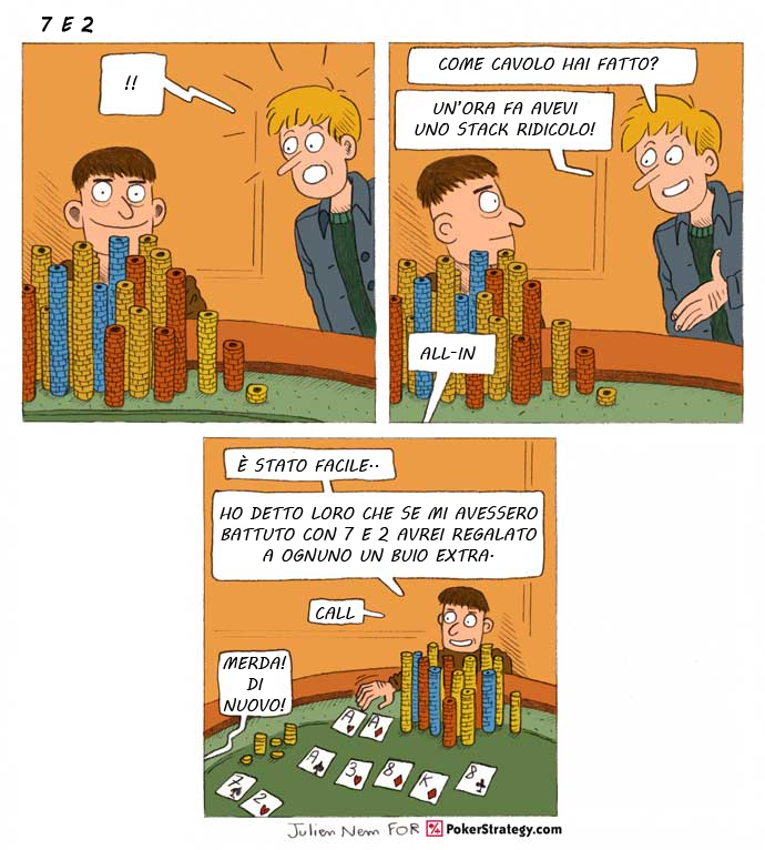 Vignette Divertenti sul Poker Stack