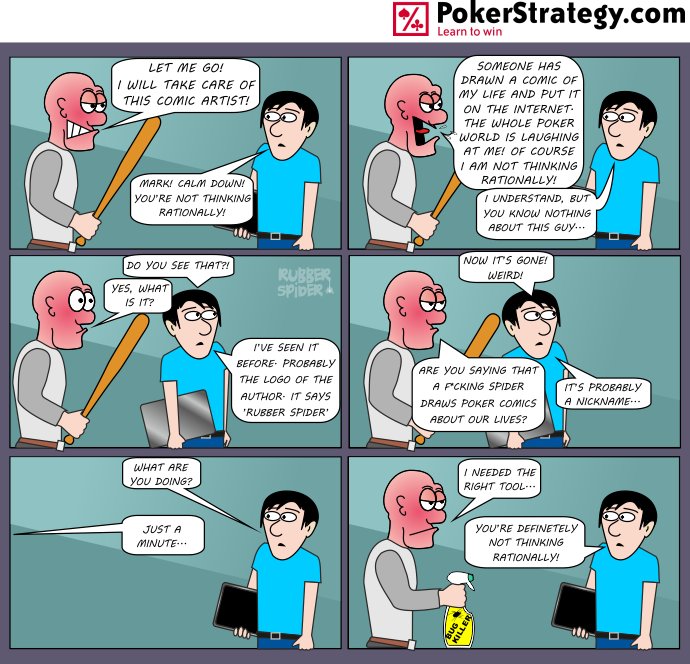 Funny Poker Cartoons Tilt