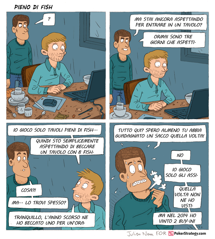 Vignette Divertenti sul Poker Fish