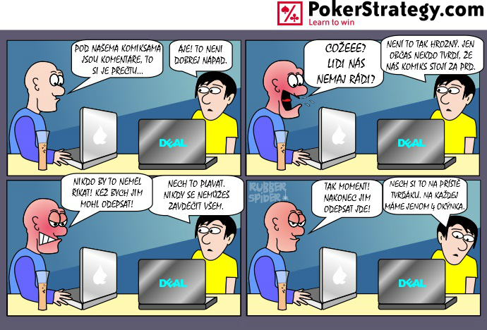 Vtipn&yacute; pokerov&yacute; komiks Odpovědi