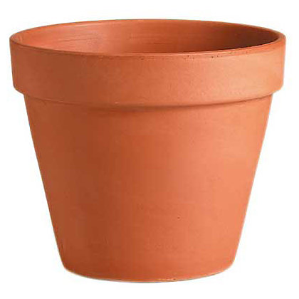 a clay pot
