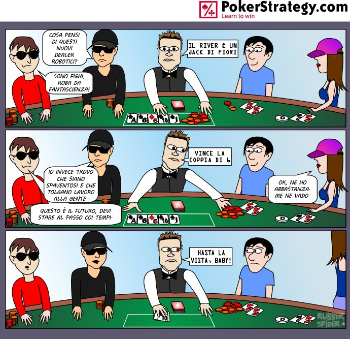 Vignette Divertenti sul Poker Dealer