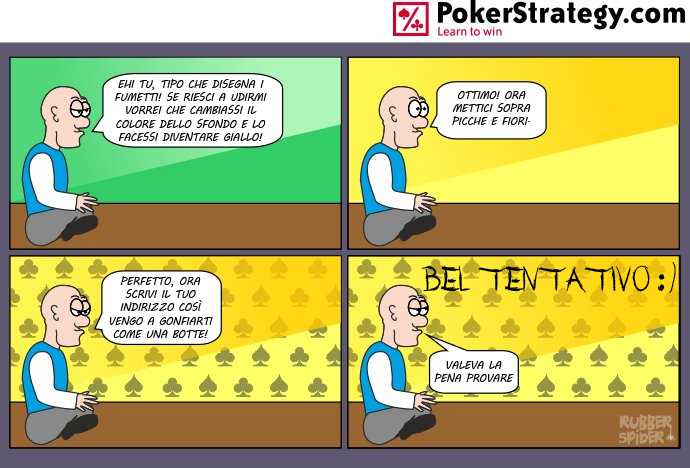 Vignette Divertenti sul Poker Tentare