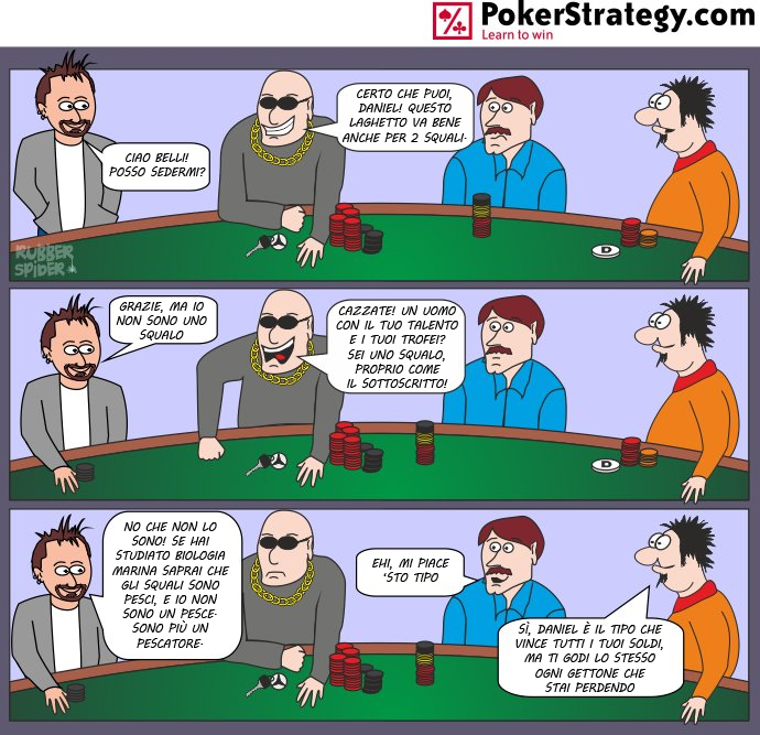 Vignette Divertenti sul Poker Shark