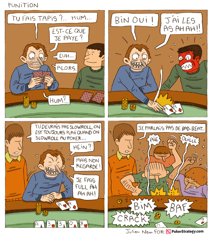 BD de poker humoristique Slowroll
