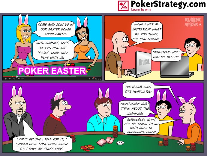 Lustige Pokercartoons Tournament