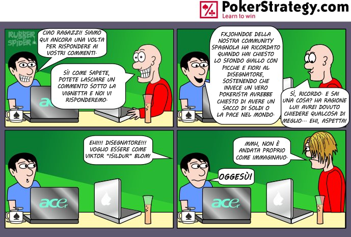 Vignette Divertenti sul Poker Blom