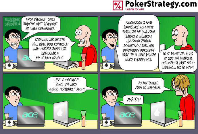 Vtipn&yacute; pokerov&yacute; komiks Blom