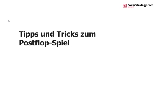 Siete777 KTU Postflopspiel