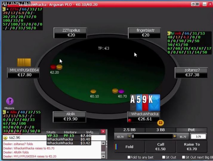 kejsper PLO Unterschiede iPoker und PokerStars
